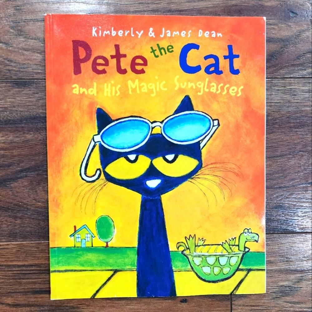 Pete the Cat and His Magic Sunglasses Children's Illustrated Fiction Paperback